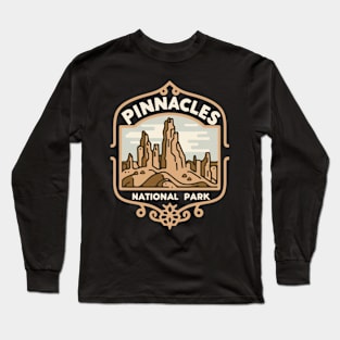 Pinnacles National Park Travel Sticker Long Sleeve T-Shirt